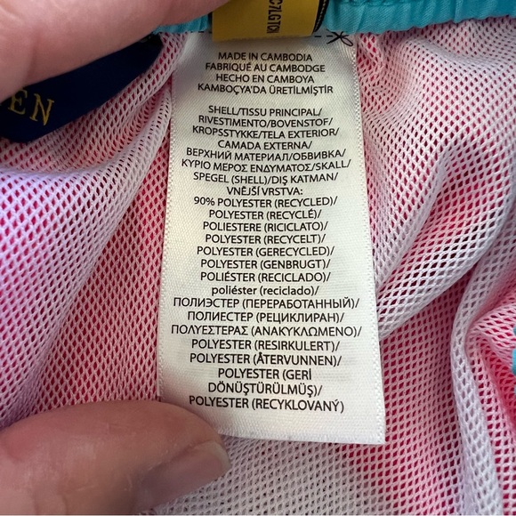 Polo Ralph Lauren Traveler Bright Pink Swim Trunks Swim Shorts Men’s XL - Picture 8 of 8